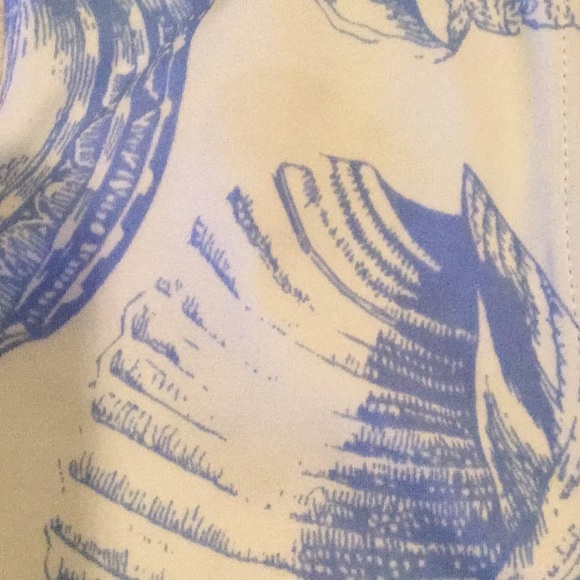 Shay Todd Baby Blue & White Seashell Swimsuit - Picture 7 of 7